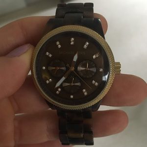 Michael Kors Tortoise Shell Watch